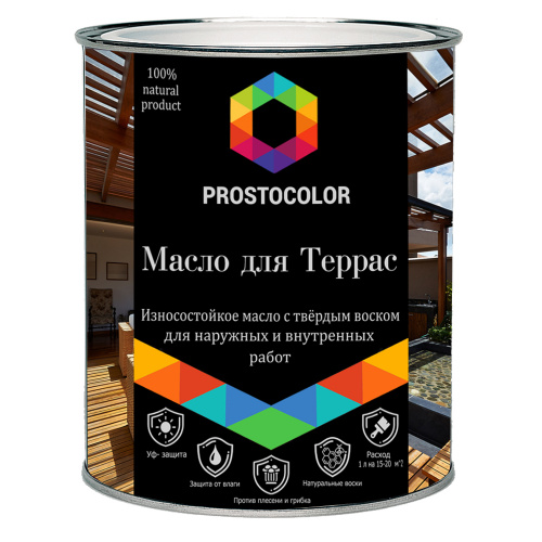 Масло для террас (миндаль) 0,75 л