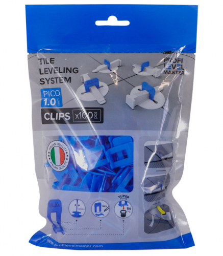 Зажим PLM СВП PICO (100 шт) 1,0 mm 3D+