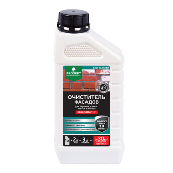 Очиститель фасадов  PROSEPT SALT CLEANER¶концентрат 1:2 / 1 л
