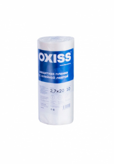Пленка защитная строительная с клейкой лентой OXISS 2,7/20