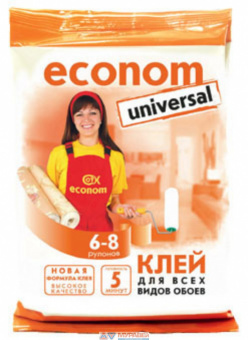 Клей для обоев ECONOM Универсал 200 гр м/у  (30), шт