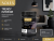 Краска интерьерная моющаяся Графит 0,3кг TRENDY INTERIOR (Pantone 19-391)