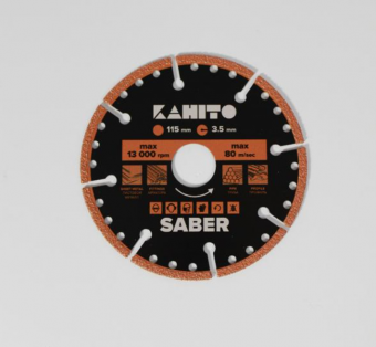 Диск алмазный отрез/мет D115мм KAHITO SABER