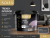 Краска интерьерная моющаяся Графит 3кг TRENDY INTERIOR (Pantone 19-3910)