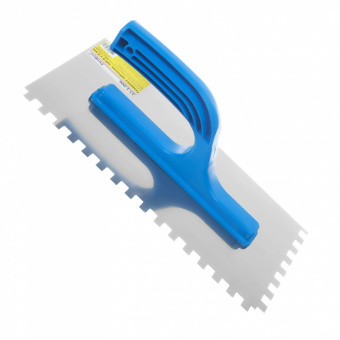 Гладилка зубчатая 130х270мм,нерж.зуб6х6(Remocolor), шт