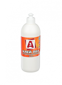 Клей ПВА строительно-бытовой 0,55 кг (20) А3