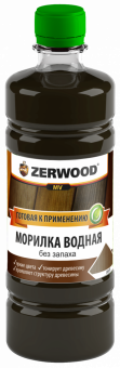 Морилка водная дуб 0,5 л (6) ZERWOOD