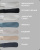1Краска интерьерная моющаяся Графит 0,3кг TRENDY INTERIOR (Pantone 19-391) (уп12)