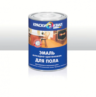 Эмаль ПФ-266 для пола желто-коричневая АЛК-УРЕТ. 0.9 кг (14) КВИЛ