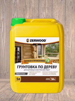 Грунтовка по дереву ZERWOOD GR 5л