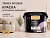 Краска интерьерная моющаяся Кашемир 3кг TRENDY INTERIOR (Pantone 11-0603) (уп 4)