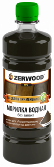 Морилка водная палисандр 0,5 л (6) ZERWOOD