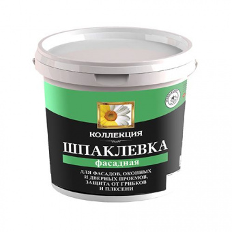 Шпаклевка фасадная 0,8 кг (18) КОЛЛЕКЦИЯ