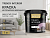 Краска интерьерная моющаяся Дымчатый серый 7кг TRENDY INTERIOR (Pantone 11-4800)