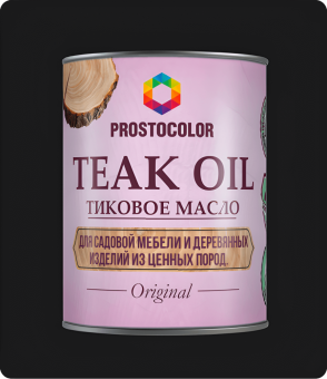 Тиковое масло для садовой мебели бруно 0,75 л Prostocolor (9)