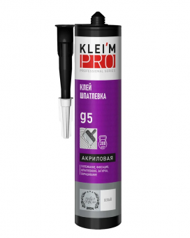 Клей-шпатлевка акриловая KLEI`MPRO ɡ5, белый , 300 мл , картридж (12шт/кор.)